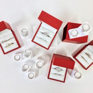 My Trio rings ring boxes