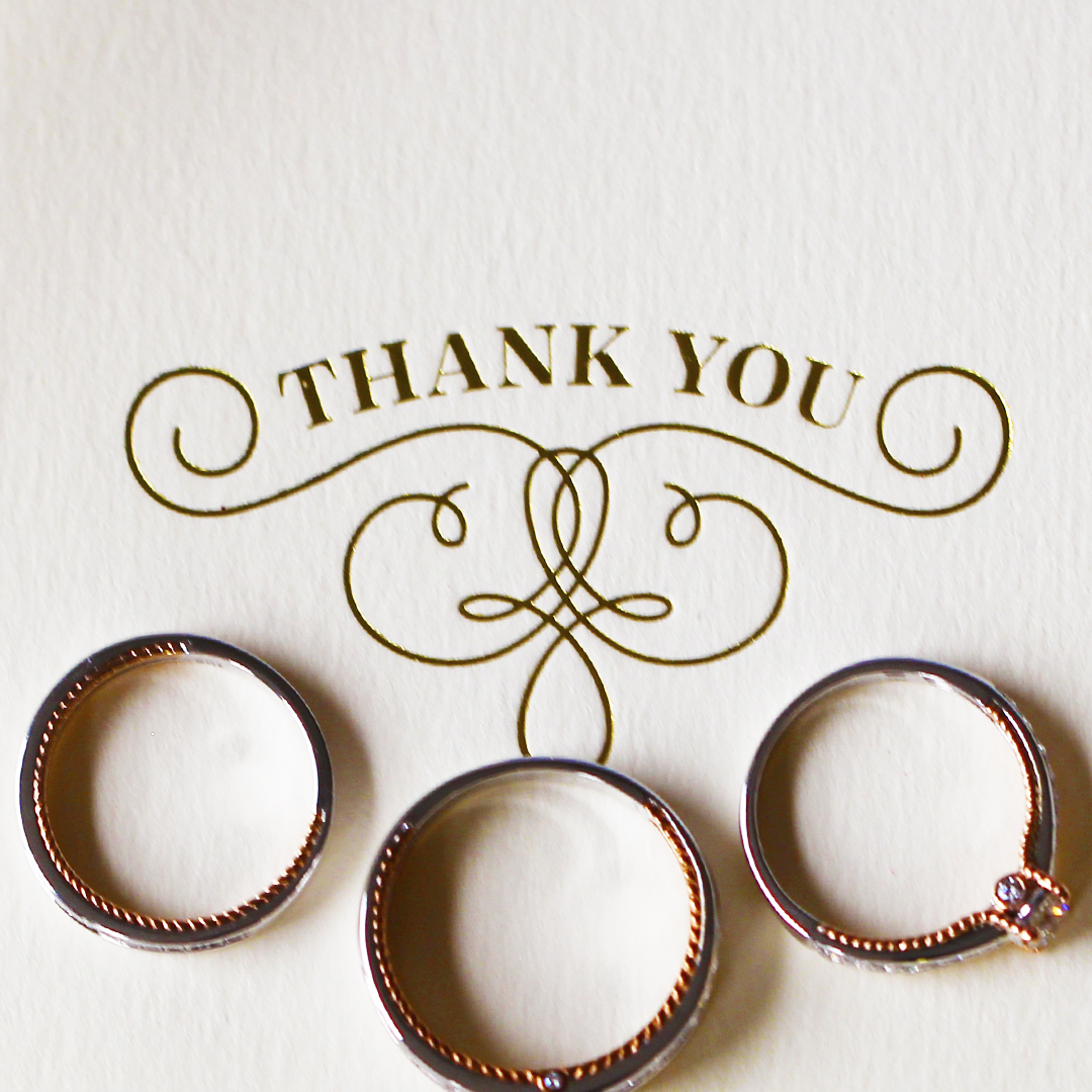 Thanksgiving by my trio rings