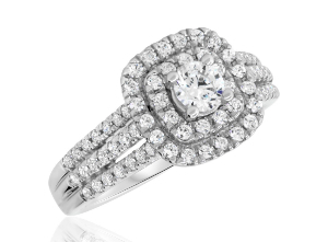 my trio rings 1ct. diamond engagement ring