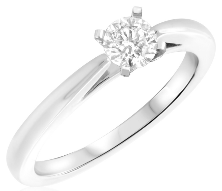 my trio rings half carat diamond engagement ring