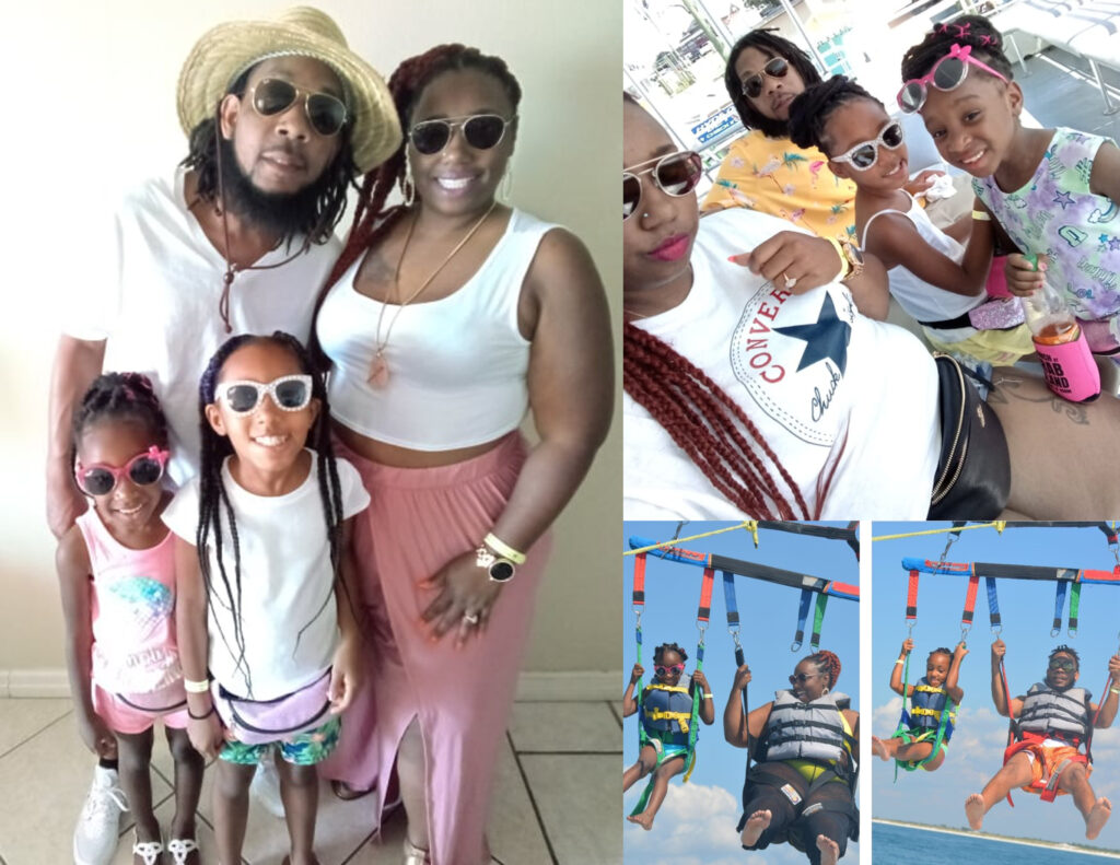 The Grants on Vacation in Florida.